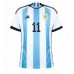 Maglie da calcio Argentina Angel Di Maria #11 Prima Maglia Mondiali 2022 Manica Corta